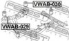 VAG 4F0399419E Mounting, axle beam